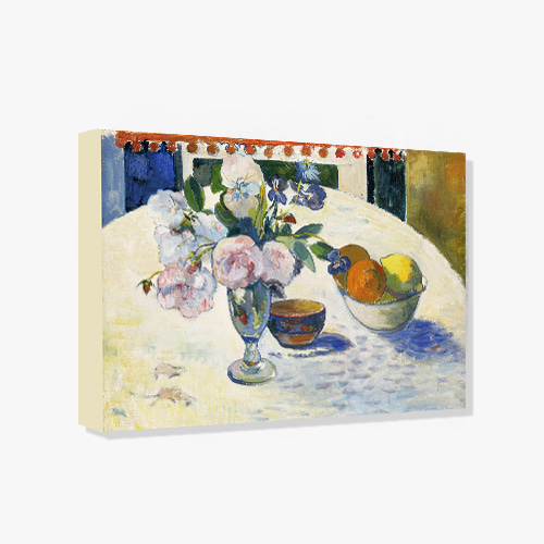 Paul Gauguin, 고갱 (테이블 위의 꽃과 과일그릇)