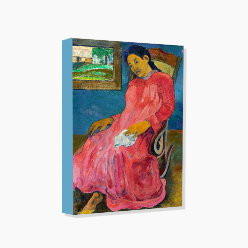 Paul Gauguin, 고갱 (빨간 원피스를 입은 여인)