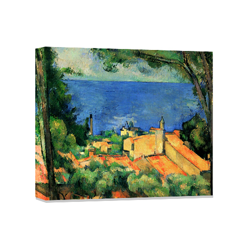 Paul Cezanne, 폴 세잔 (에스타크의 붉은 지붕들)