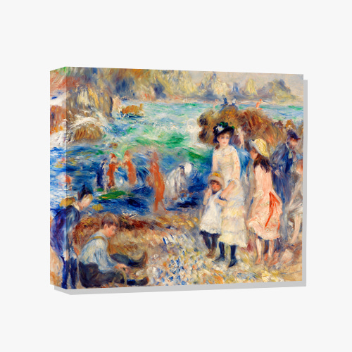 Auguste Renoir, 르누아르 (건지섬 바닷가의 어린이-02)