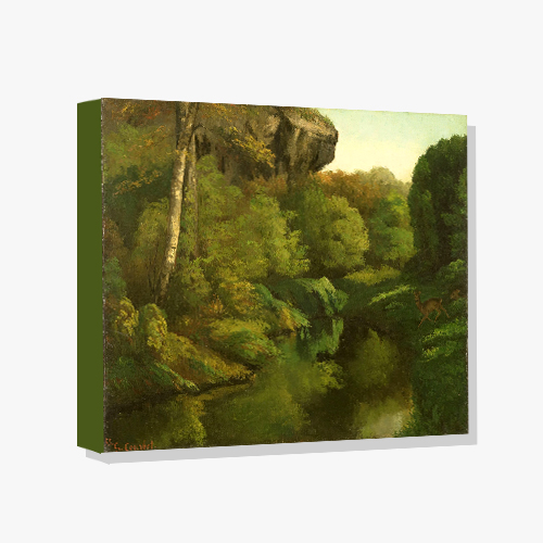 Gustave Courbet,귀스타브 쿠르베 (퐁텐블로 숲의 풍경)