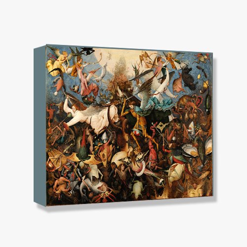 Pieter Brueghel de Oude , 대 피터르 브뤼헐 (천사의 전락)