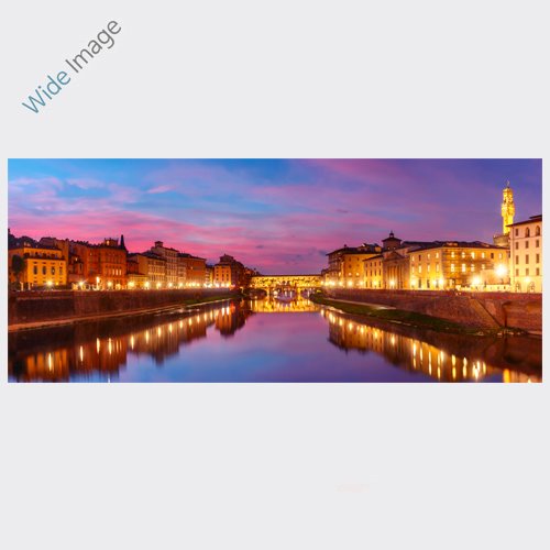 Ponte Vecchio, Firenze (폰테 베키오, 피렌체) - 와이드