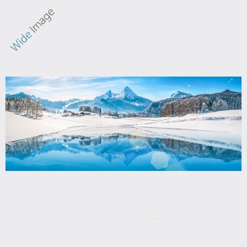 Alps, (알프스의 겨울 ) - 와이드