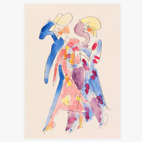 Ernst Ludwig Kirchner, 키르히너 (Dancer)
