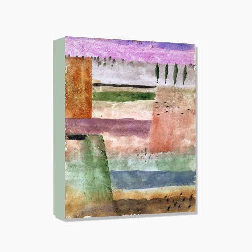 Paul Klee, 파울클레 (포플러가 있는 풍경)
