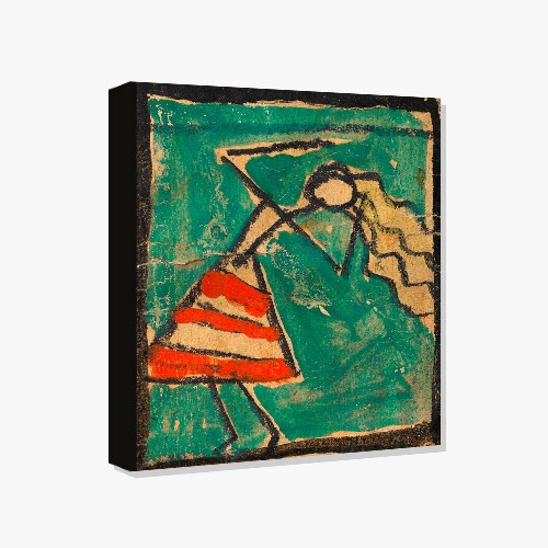 Egon Schiele, 에곤 쉴레(빨간색과 흰색 치마를 입은 댄서)