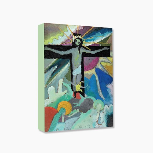 Wassily Kandinsky, 칸딘스키 (십자가에 못 박히신 그리스도)
