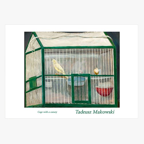 Tadeusz Makowski,타데우시 마코우스키 (Cage with a canary)