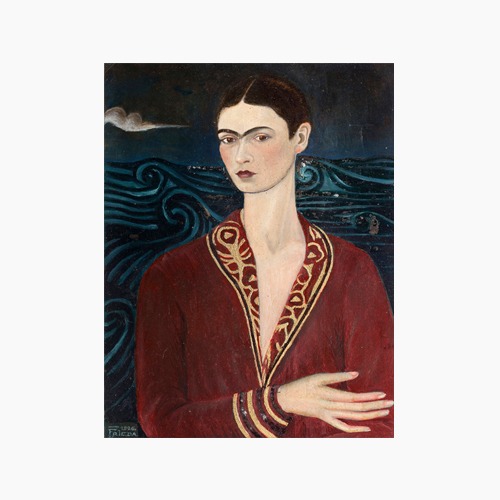 Frida Kahlo, 프리다 칼로 (벨벳드레스를 입은 자화상)