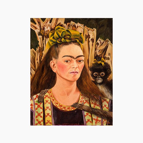 Frida Kahlo, 프리다 칼로 (원숭이와 자화상)