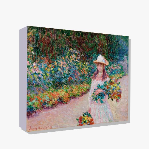 Claude Monet,모네 (지베르니 정원의 소녀)
