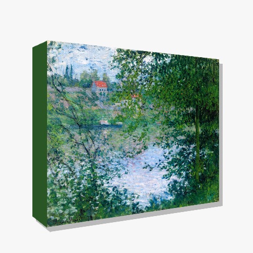 Claude Monet,모네 (나무사이로 보이는 그랑자트 섬)