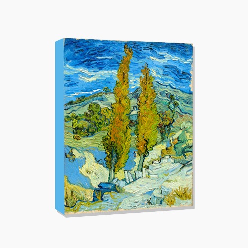 Vincent van Gogh, 반 고흐 (생레미 근교 알피의 두 포플러나무)